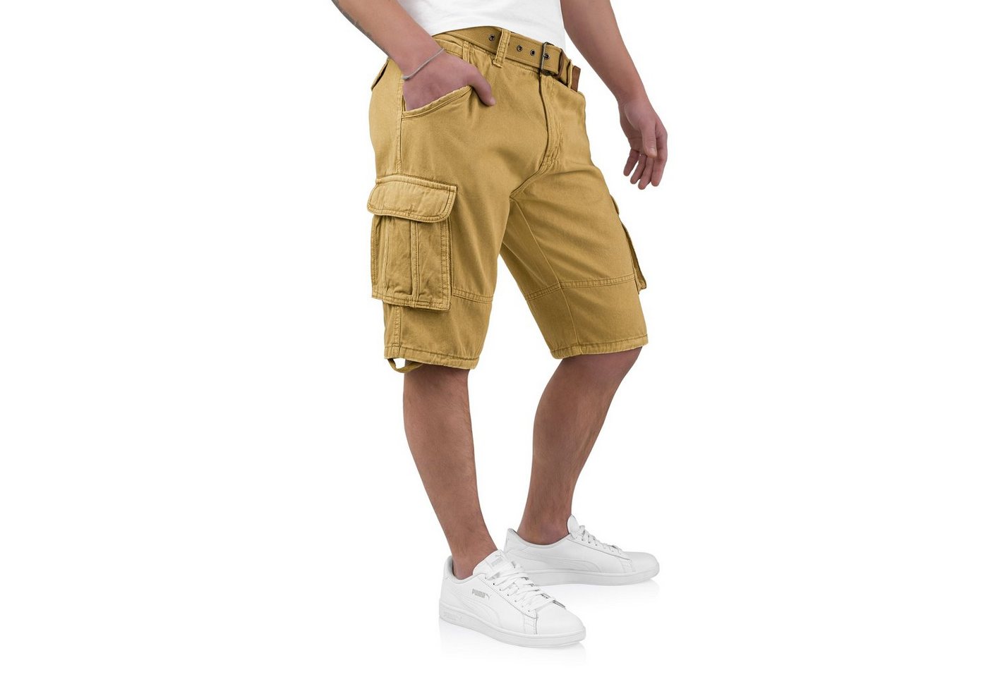 Indicode Cargoshorts Kjeld Herrencargoshorts mit 6 Taschen Indicode Cargoshorts Kjeld Herrencargoshorts mit 6 Taschen von Indicode