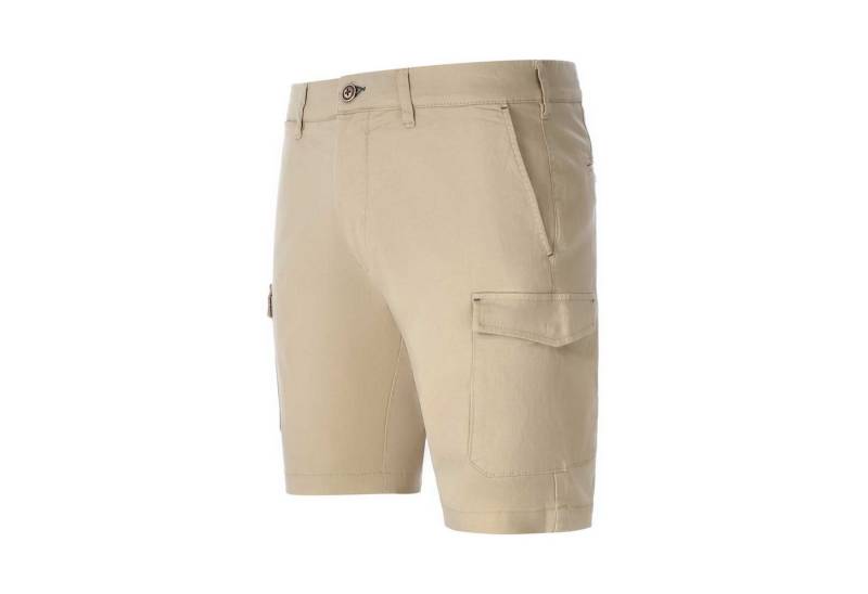 Indicode Cargoshorts LAULAX Kurze Hose für Männer Sommer Freizeithose mit Taschen Sportlich eleganter Look Bequemes Material mit Stretch von Indicode