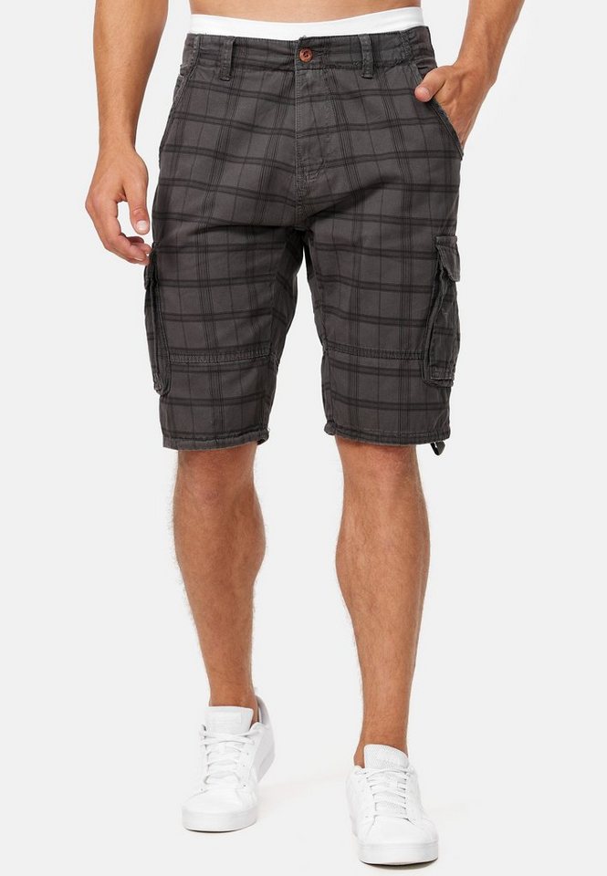 Indicode Cargoshorts Monroe Cargo mit 6 Taschen inkl. Gürtel Indicode Cargoshorts Monroe Cargo mit 6 Taschen inkl. Gürtel von Indicode