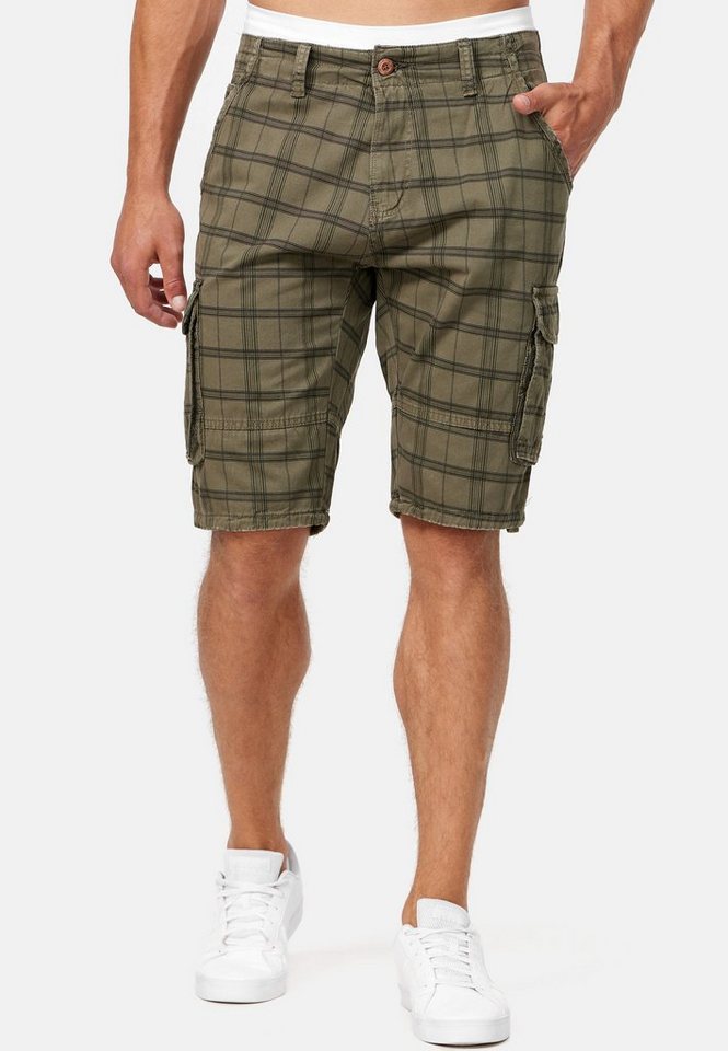 Indicode Cargoshorts Monroe Cargo mit 6 Taschen inkl. Gürtel Indicode Cargoshorts Monroe Cargo mit 6 Taschen inkl. Gürtel von Indicode