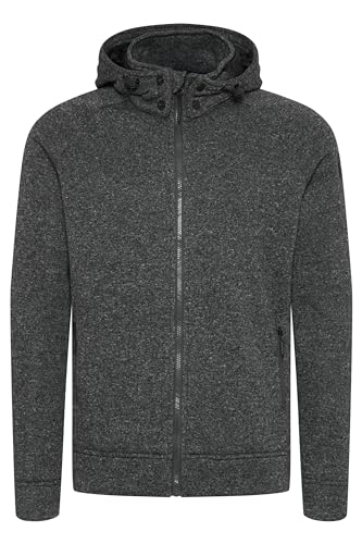 Indicode IDChillingworth Herren Fleecejacke Sweatjacke Jacke mit Kapuze, Größe:L, Farbe:Grey Mix (914) von Indicode