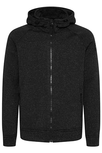 Indicode IDChillingworth Herren Fleecejacke Sweatjacke Jacke mit Kapuze, Größe:M, Farbe:Charcoal Mix (915) von Indicode