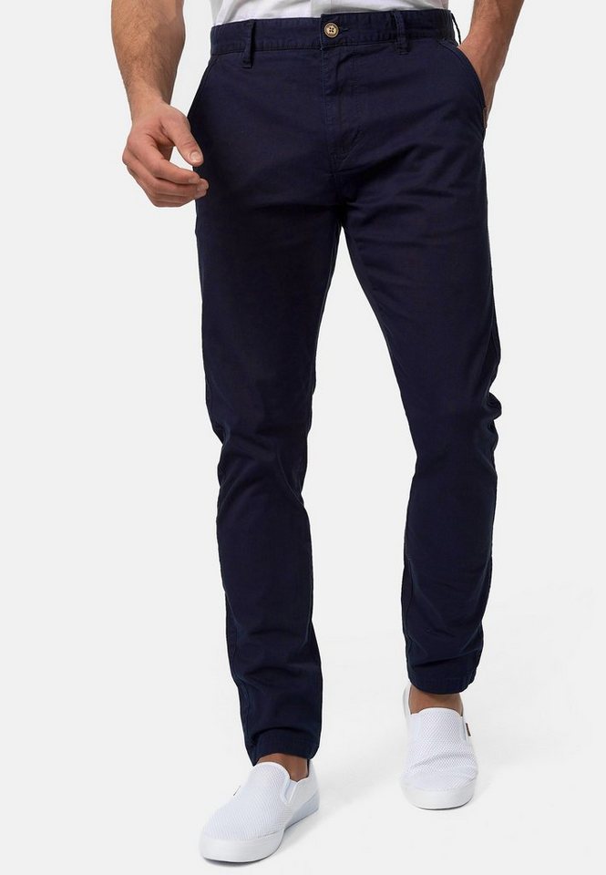 Indicode Chinohose Cherry 98% Baumwolle, 2% Elasthan von Indicode