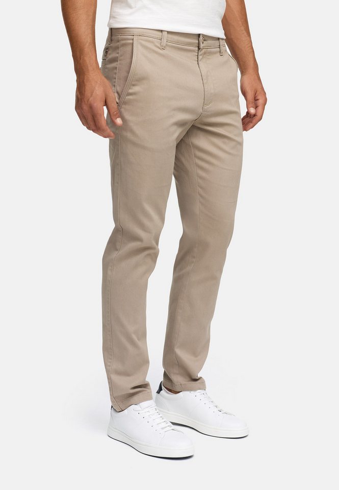 Indicode Chinohose INDanina Chinohose im Regular Fit mit Stretchkomfort und zeitlosem Design von Indicode