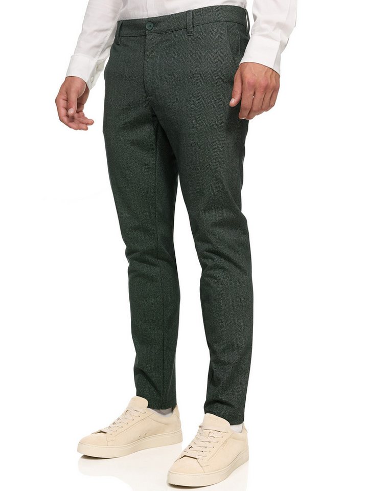 Indicode Chinohose Herren Rodekro Chino Hose Herrenhose Performance Pants mit 4 Taschen von Indicode
