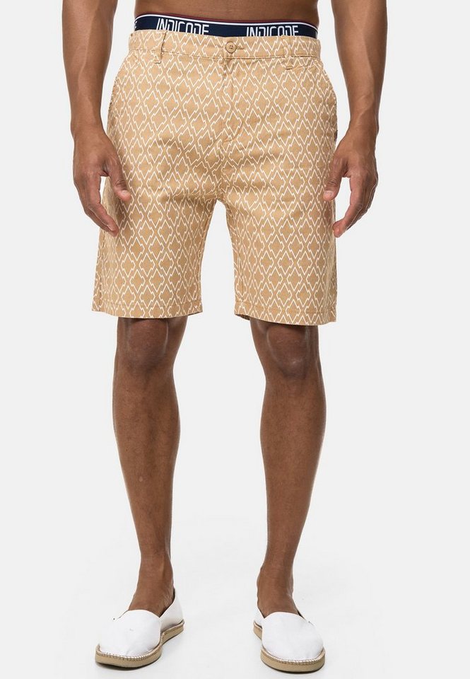 Indicode Chinoshorts Apostolis mit geometrischen Muster Indicode Chinoshorts Apostolis mit geometrischen Muster von Indicode