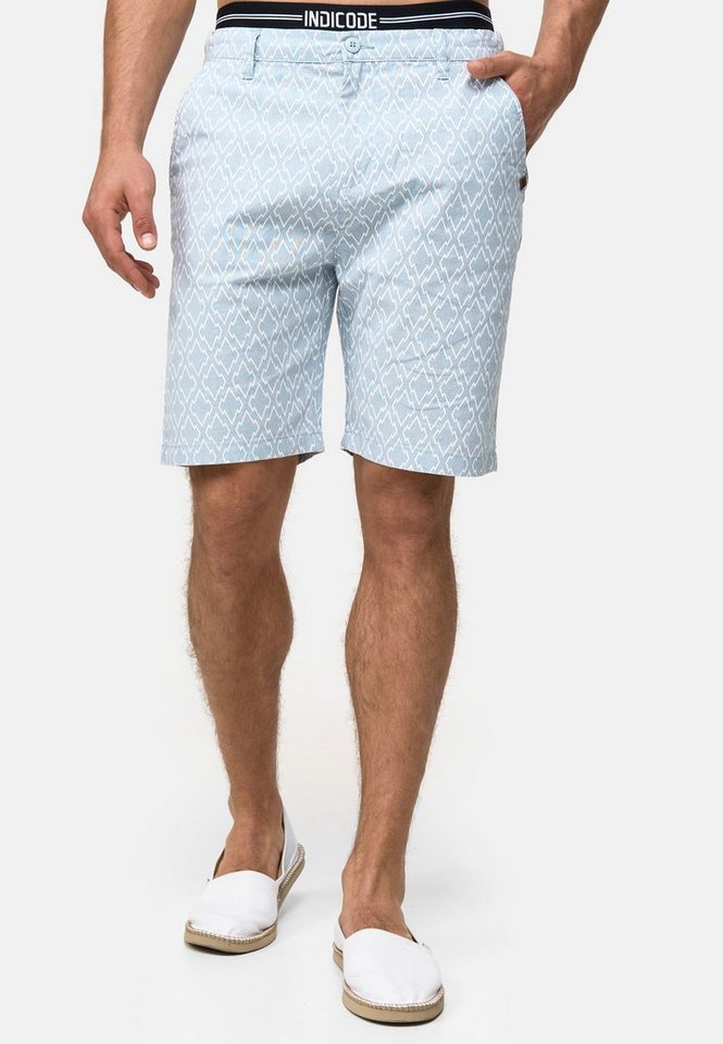 Indicode Chinoshorts Apostolis mit geometrischen Muster Indicode Chinoshorts Apostolis mit geometrischen Muster von Indicode