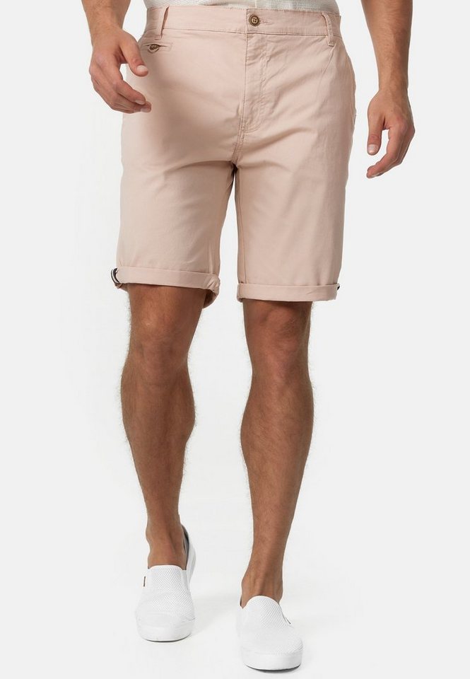 Indicode Chinoshorts Herren Creel Chino Shorts Herrenshorts aus elastischer Baumwoll-Qualität von Indicode