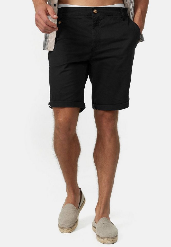 Indicode Chinoshorts Creel aus elastischer Baumwoll-Qualität von Indicode