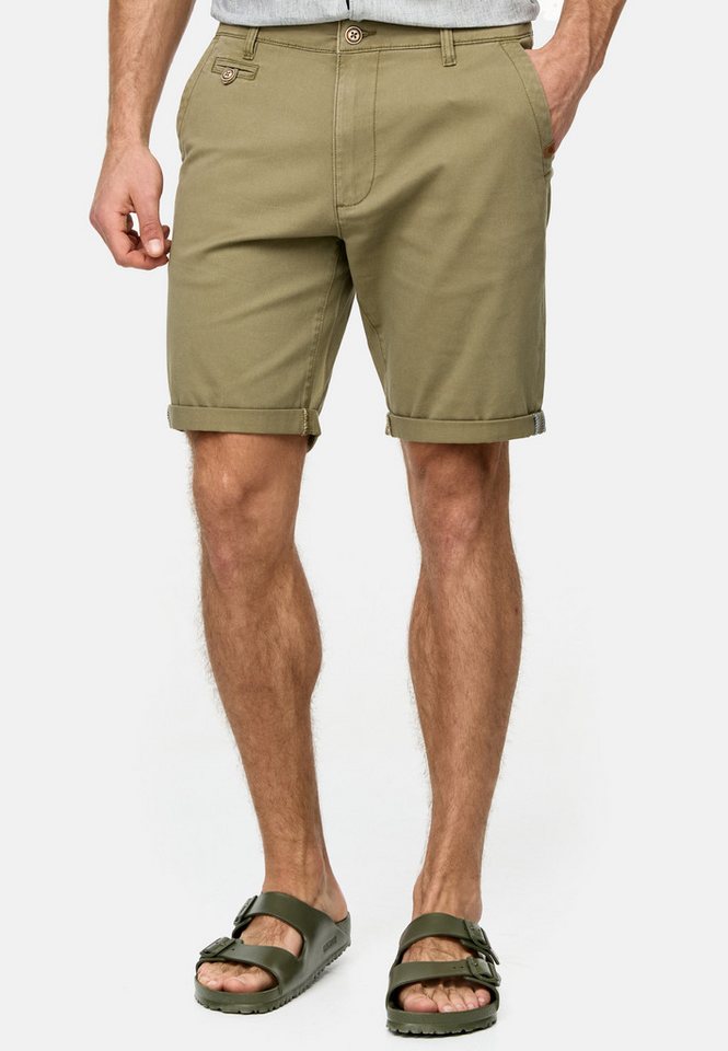 Indicode Chinoshorts Cuba aus Baumwollgemisch von Indicode