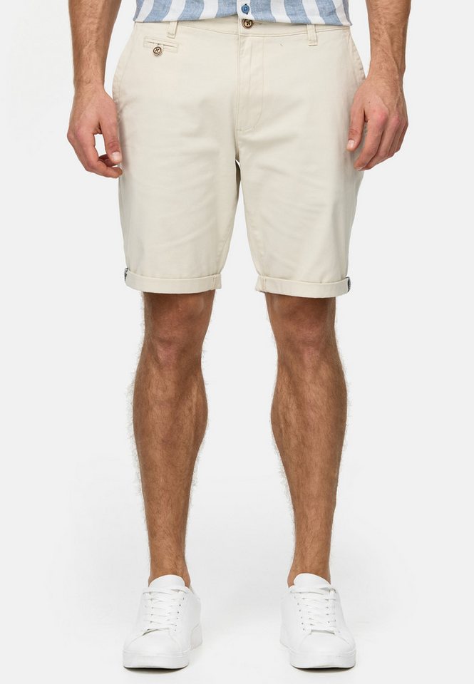 Indicode Chinoshorts Cuba aus Baumwollgemisch von Indicode