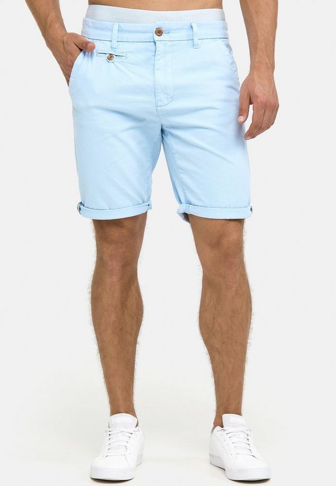 Indicode Chinoshorts Cuba aus Baumwollgemisch von Indicode