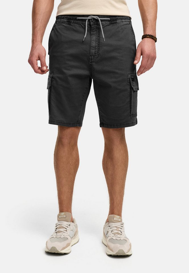 Indicode Chinoshorts INKews mit elastischem Bund mit Kordelzug für eine bequeme Passform von Indicode