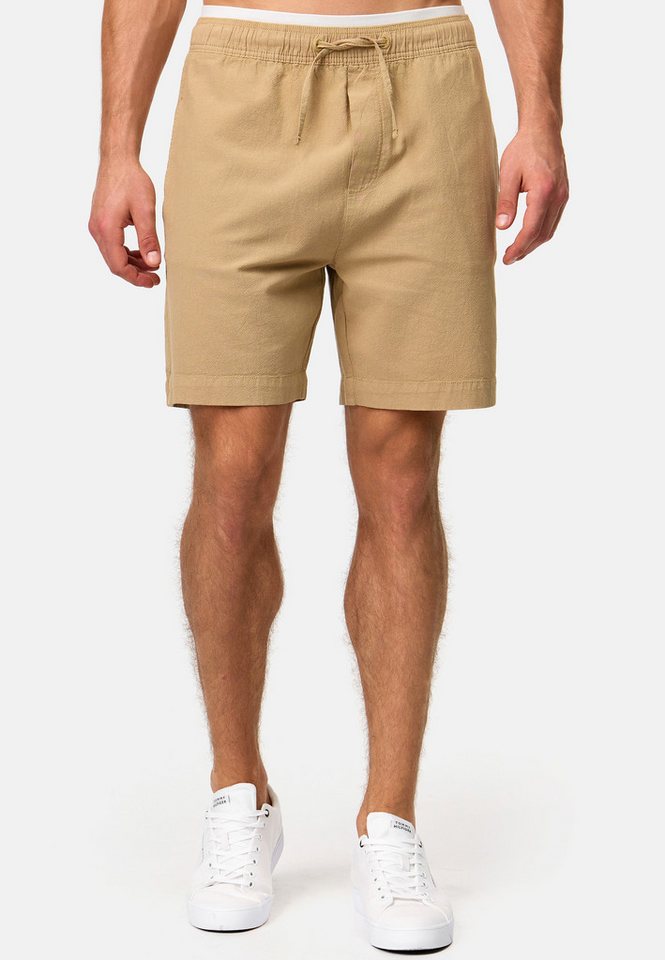 Indicode Chinoshorts INMargera aus 100 % Baumwolle von Indicode