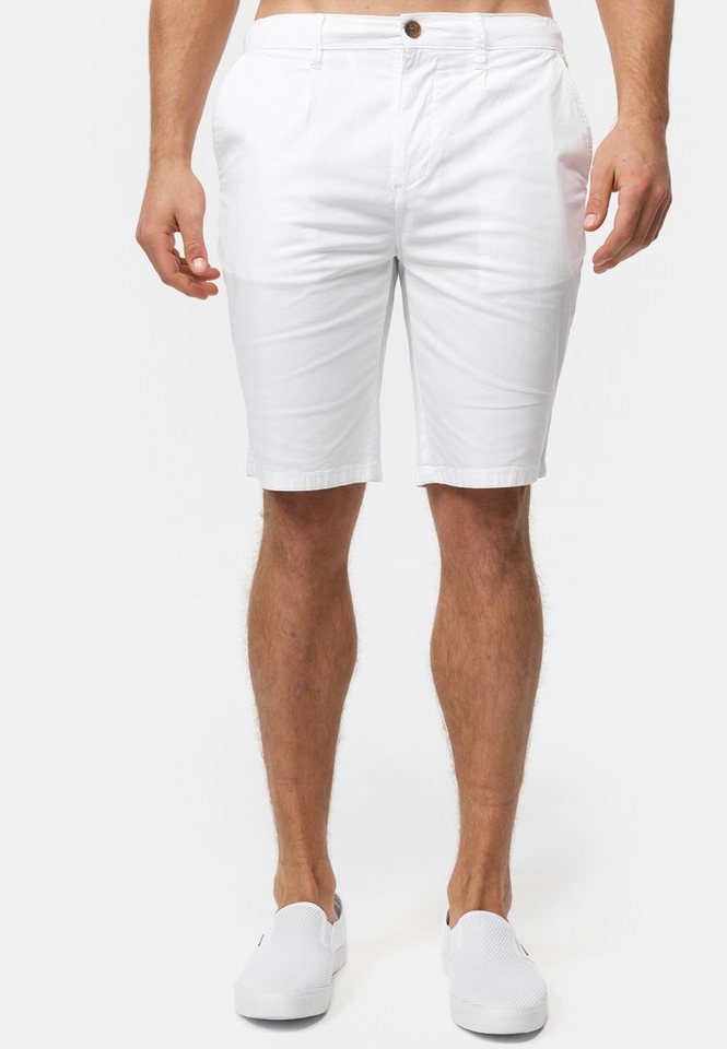 Indicode Chinoshorts Herren INSan Chino Shorts Herrenshorts aus elastischer Baumwoll-Qualität von Indicode