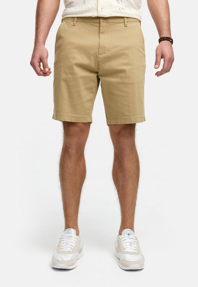 Indicode Chinoshorts Herren INSeven Chino Shorts Herrenshorts mit dezenten Gesäßtaschen von Indicode