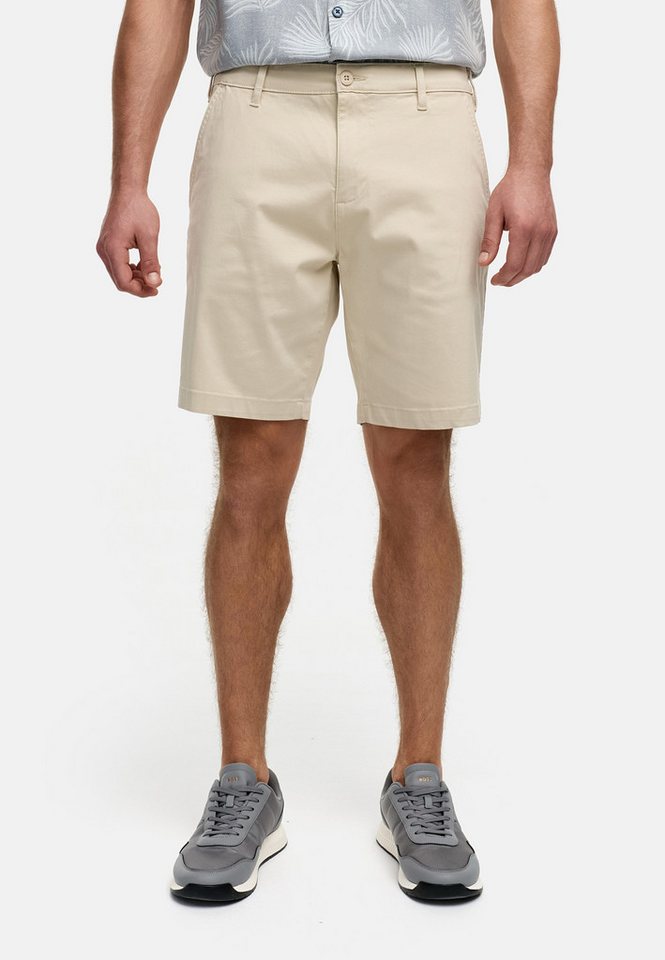 Indicode Chinoshorts Herren INSeven Chino Shorts Herrenshorts mit dezenten Gesäßtaschen von Indicode