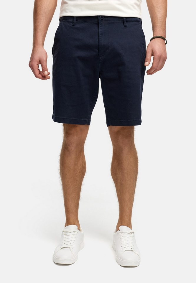 Indicode Chinoshorts Herren INSeven Chino Shorts Herrenshorts mit dezenten Gesäßtaschen von Indicode