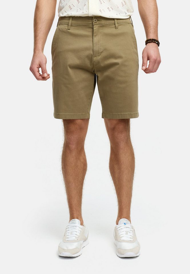 Indicode Chinoshorts Herren INSeven Chino Shorts Herrenshorts mit dezenten Gesäßtaschen von Indicode
