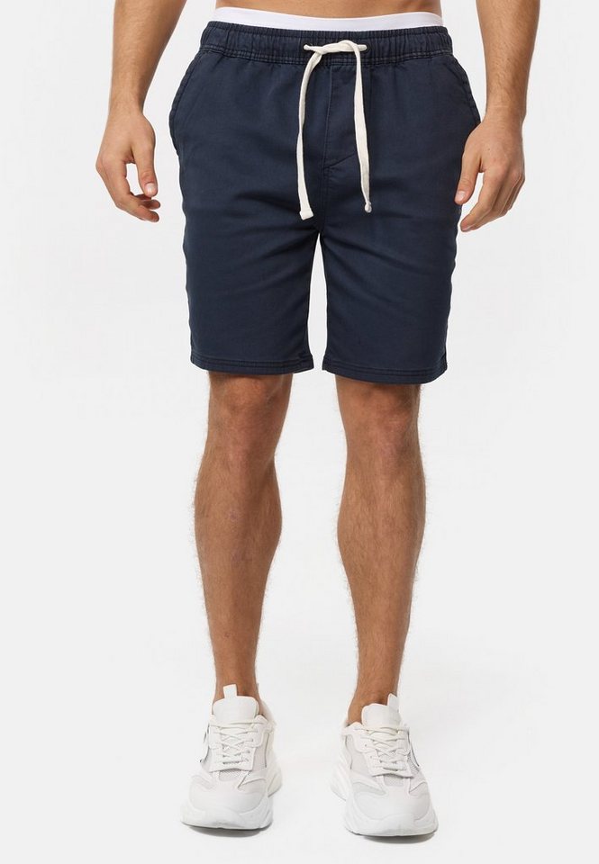 Indicode Chinoshorts Herren Kendari Chino Shorts Herrenshorts aus elastischer Baumwoll-Qualität von Indicode