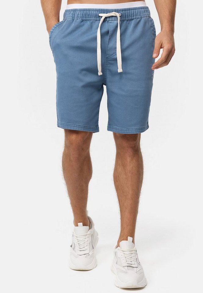 Indicode Chinoshorts Herren Kendari Chino Shorts Herrenshorts aus elastischer Baumwoll-Qualität von Indicode