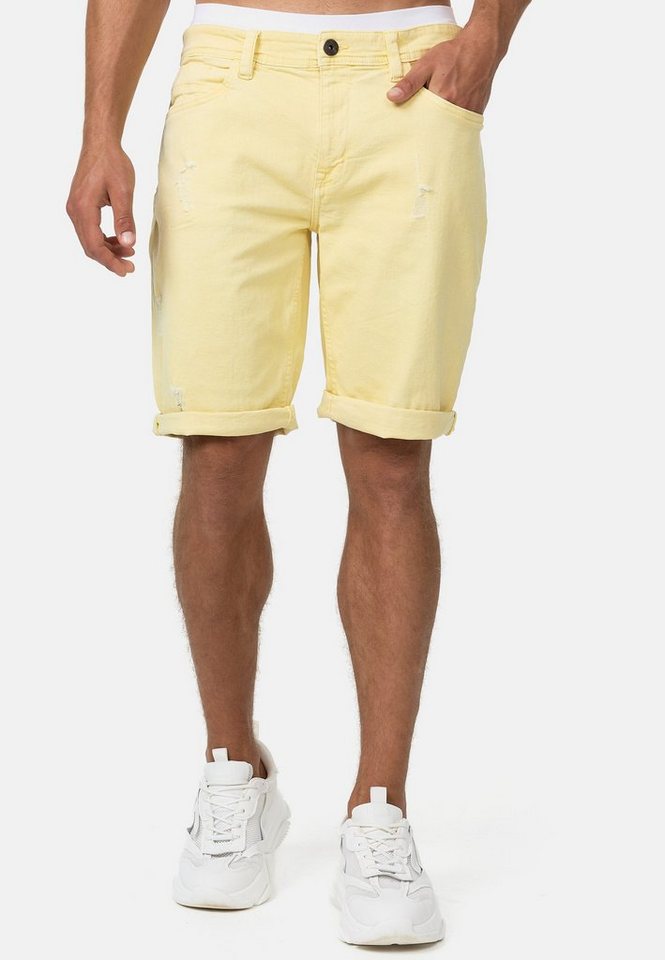 Indicode Chinoshorts Page 5-Pocket-Shorts aus Stretch Denim Indicode Chinoshorts Page 5-Pocket-Shorts aus Stretch Denim von Indicode