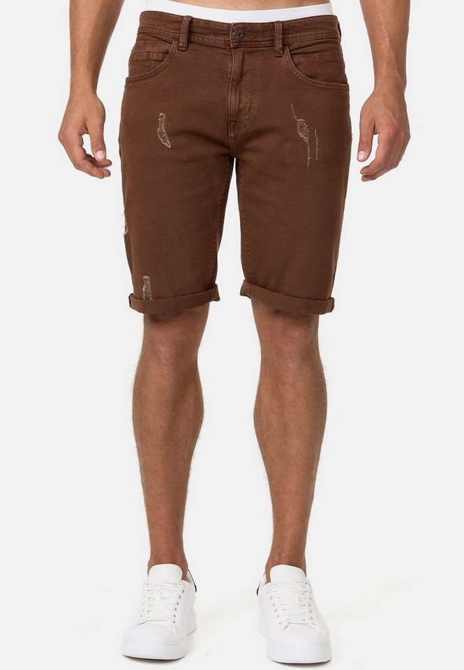 Indicode Chinoshorts Page 5-Pocket-Shorts aus Stretch Denim Indicode Chinoshorts Page 5-Pocket-Shorts aus Stretch Denim von Indicode