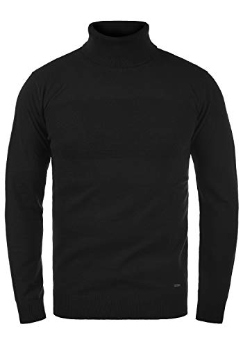 Indicode Ernetto Herren Rollkragenpullover Pullover mit Rollkragen, Größe:L, Farbe:Black (999) von Indicode