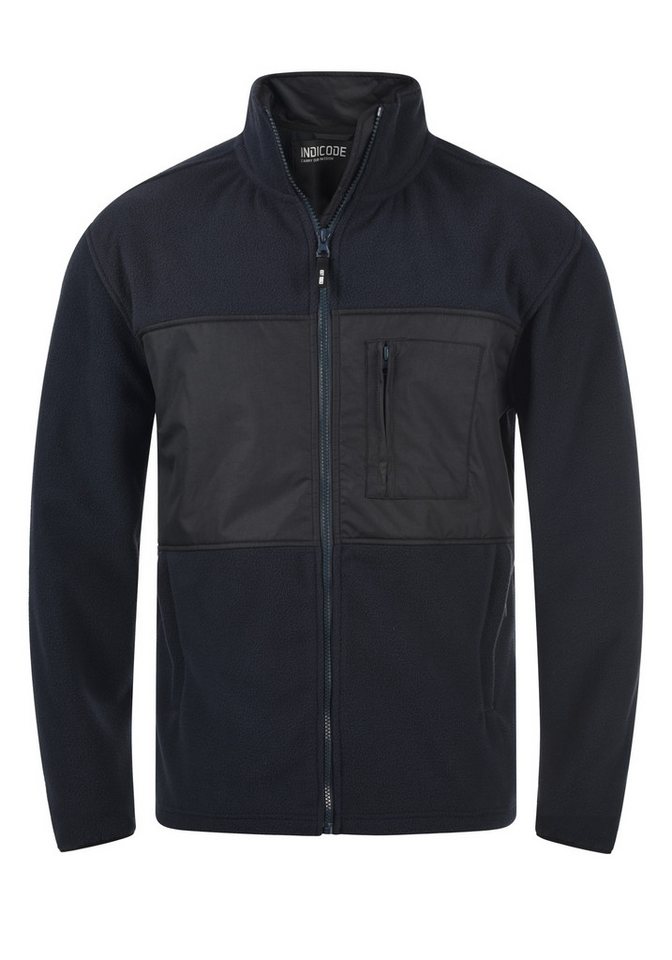 Indicode Fleecejacke IDBirch modische Herren Fleecejacke mit Stehkragen Indicode Fleecejacke IDBirch modische Herren Fleecejacke mit Stehkragen von Indicode