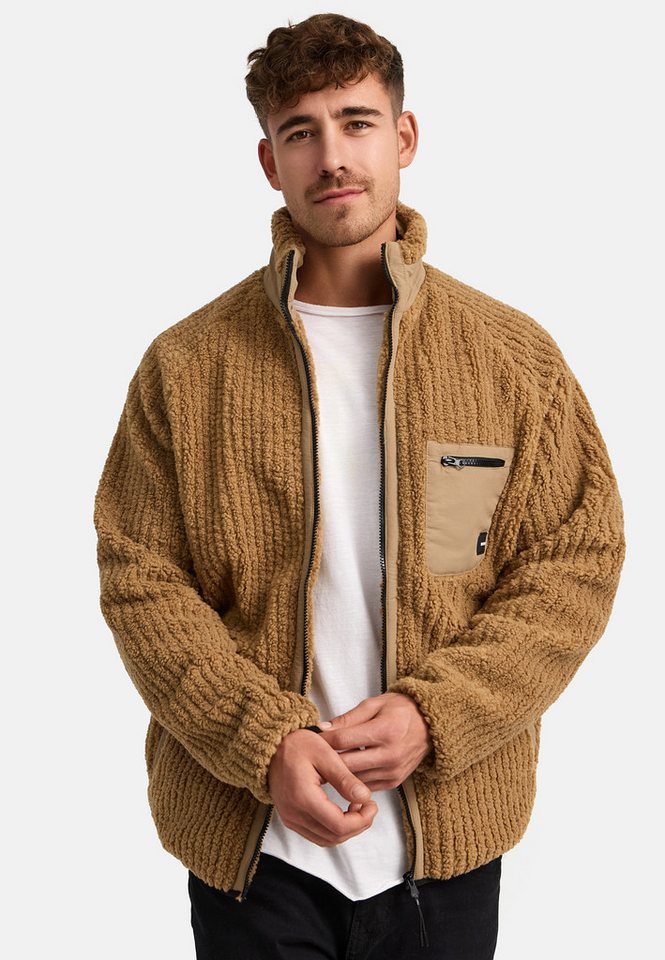 Indicode Fleecejacke INScotts innovatives Strickfleece-Design Indicode Fleecejacke INScotts innovatives Strickfleece-Design von Indicode