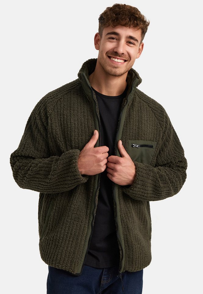 Indicode Fleecejacke INScotts innovatives Strickfleece-Design Indicode Fleecejacke INScotts innovatives Strickfleece-Design von Indicode