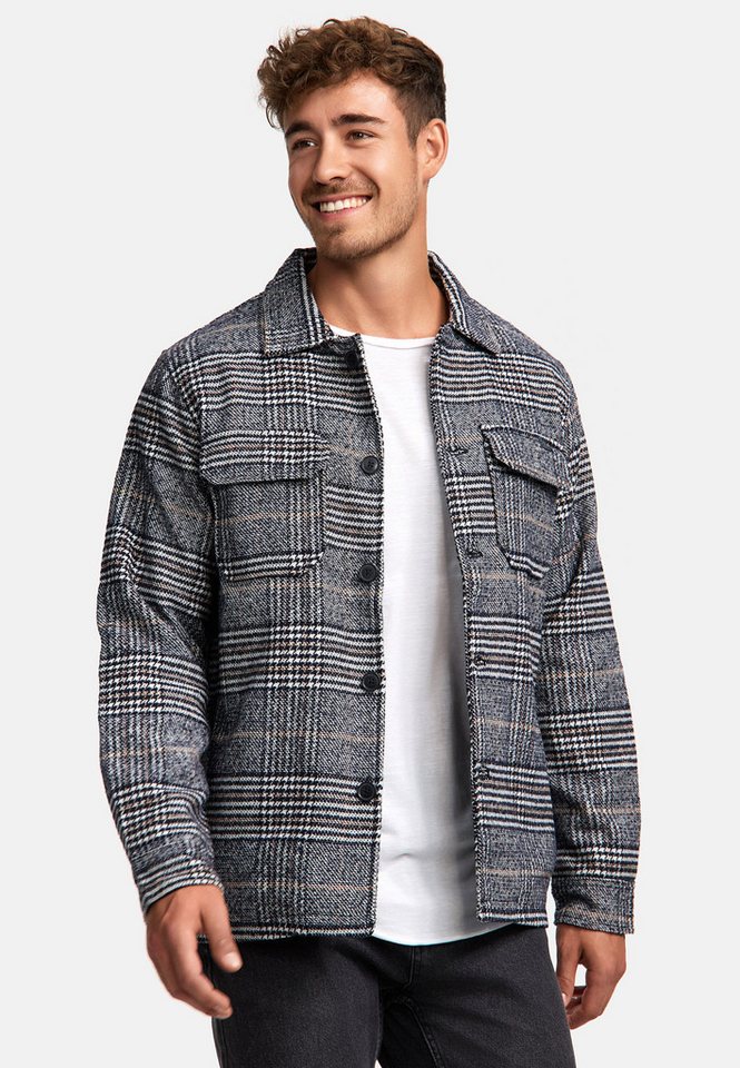 Indicode Winterjacke Henderson stilvolle Hemdjacke mit Knopfleiste Indicode Winterjacke Henderson stilvolle Hemdjacke mit Knopfleiste von Indicode