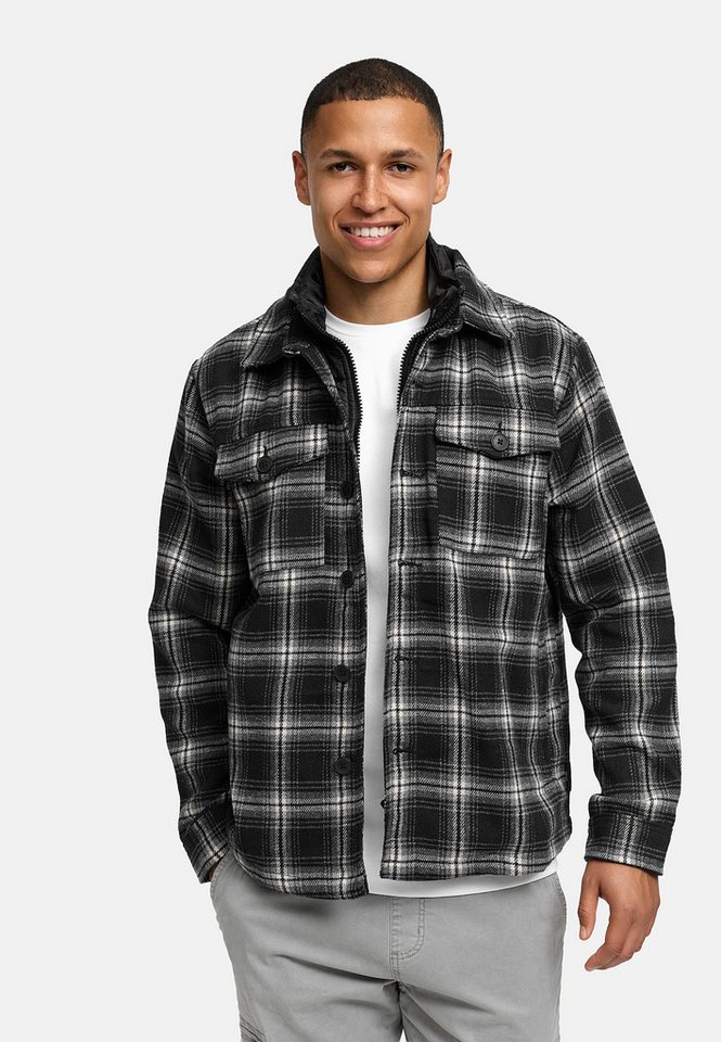 Indicode Hemdjacke Herren INDjango Übergangsjacke Herrenjacke von Indicode