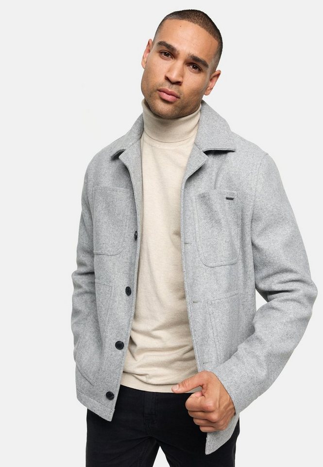 Indicode Sommerjacke INMacking Overshirt-Jacke mit Hemdkragen Indicode Sommerjacke INMacking Overshirt-Jacke mit Hemdkragen von Indicode