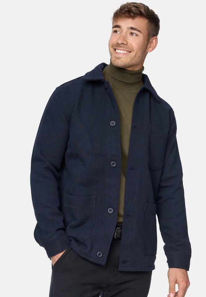 Indicode Winterjacke INThanasis Overshirt-Jacke mit zwei Brusttaschen Indicode Winterjacke INThanasis Overshirt-Jacke mit zwei Brusttaschen von Indicode
