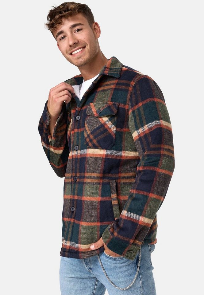 Indicode Winterjacke Spin mit klassischem Karomuster Indicode Winterjacke Spin mit klassischem Karomuster von Indicode