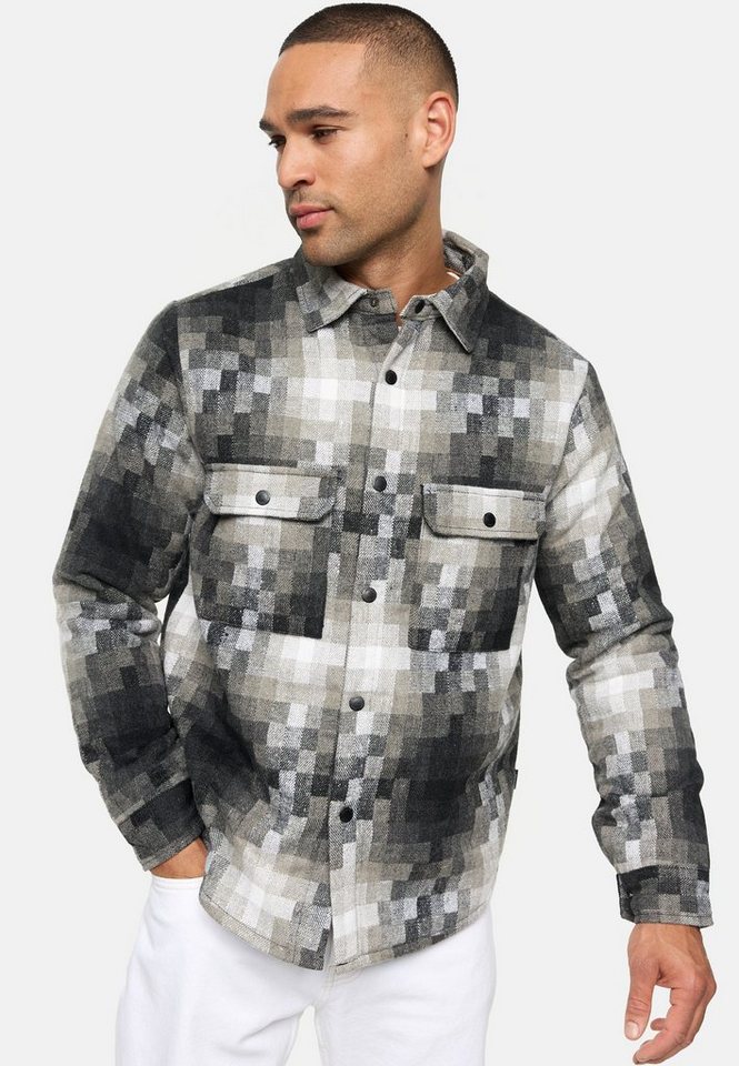 Indicode Winterjacke Spin mit klassischem Karomuster Indicode Winterjacke Spin mit klassischem Karomuster von Indicode
