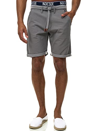 Indicode Herren Acton Chino Shorts aus Baumwolle | Bermudas Herrenshorts für Männer Pewter XXL Indicode Herren Acton Chino Shorts aus Baumwolle | Bermudas Herrenshorts für Männer Pewter XXL von Indicode