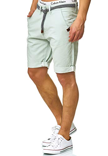 Indicode Herren Acton Chino Shorts aus Baumwolle | Bermudas Herrenshorts für Männer Surf Spray XXL Indicode Herren Acton Chino Shorts aus Baumwolle | Bermudas Herrenshorts für Männer Surf Spray XXL von Indicode