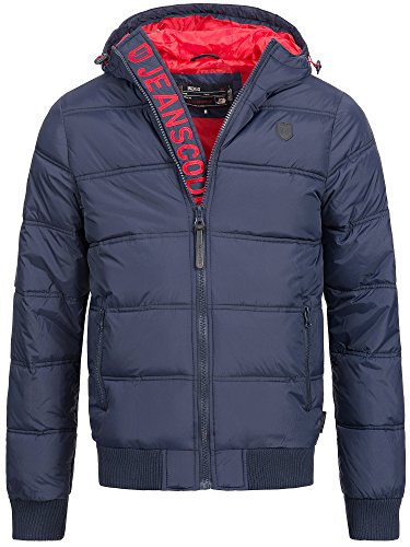 Indicode Herren Adrian ZA Steppjacke in Daunenjacken-Optik | Winterjacke Übergangsjacke Navy XL Indicode Herren Adrian ZA Steppjacke in Daunenjacken-Optik | Winterjacke Übergangsjacke Navy XL von Indicode