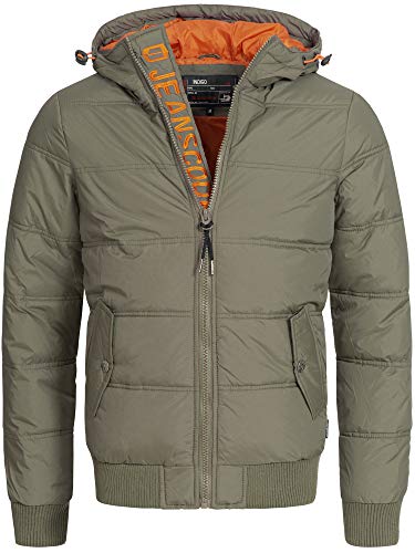 Indicode Herren Adrian ZA Steppjacke in Daunenjacken-Optik | Winterjacke Übergangsjacke Army M Indicode Herren Adrian ZA Steppjacke in Daunenjacken-Optik | Winterjacke Übergangsjacke Army M von Indicode