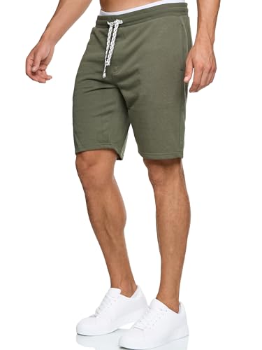 Indicode Herren Aldrich Sweatshorts mit Kordelzug | Herrenshorts Sportshorts für Männer Beetle XXL von Indicode