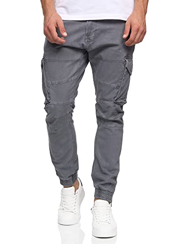 Indicode Herren Alex Cargohose aus Baumwolle mit 6 Taschen | Cargo Chino Hose f. Männer Iron XXL Indicode Herren Alex Cargohose aus Baumwolle mit 6 Taschen | Cargo Chino Hose f. Männer Iron XXL von Indicode