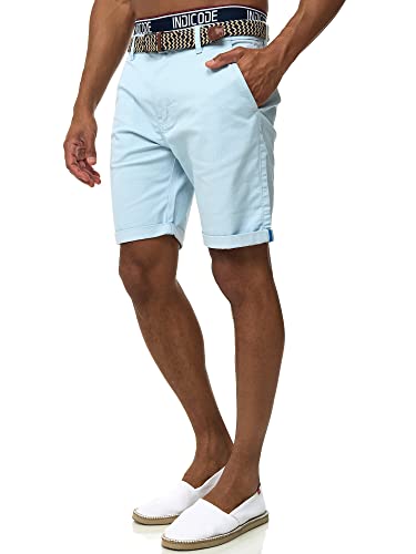 Indicode Herren Baltin Chino Shorts mit 5 Taschen aus 97% Baumwolle | Bermuda Sommershorts für Männer Sky Way XXL Indicode Herren Baltin Chino Shorts mit 5 Taschen aus 97% Baumwolle | Bermuda Sommershorts für Männer Sky Way XXL von Indicode