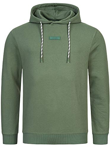 Indicode Herren Bentley Sweatshirt mit Kapuze | Hoodie Kapuzenpullover für Männer Laurel Wreath L von Indicode