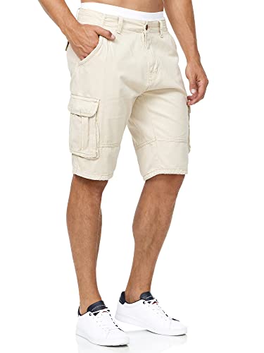Indicode Herren Blixt Cargo Shorts mit 6 Taschen und Gürtel aus 100% Baumwolle | Männer Fog S Indicode Herren Blixt Cargo Shorts mit 6 Taschen und Gürtel aus 100% Baumwolle | Männer Fog S von Indicode