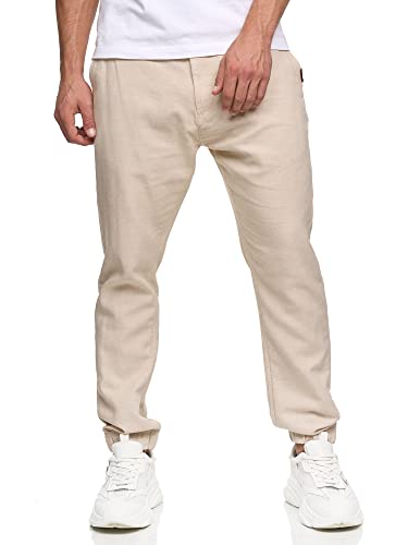 Indicode Herren Blnda Stoffhose aus Leinen & Baumwolle | Herrenhose Freizeithose Männer Fog XL Indicode Herren Blnda Stoffhose aus Leinen & Baumwolle | Herrenhose Freizeithose Männer Fog XL von Indicode