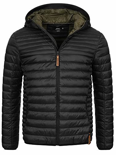 Indicode Herren Bowers Steppjacke in Daunenjacken-Optik | Winterjacke Übergangsjacke Black XXL Indicode Herren Bowers Steppjacke in Daunenjacken-Optik | Winterjacke Übergangsjacke Black XXL von Indicode