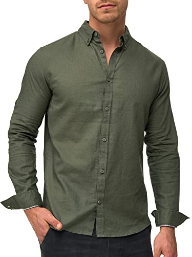Indicode Herren Brayden Hemd gestreift mit Button-Down-Kragen | Herrenhemd Männerhemd Beetle - Solid 3XL Indicode Herren Brayden Hemd gestreift mit Button-Down-Kragen | Herrenhemd Männerhemd Beetle - Solid 3XL von Indicode