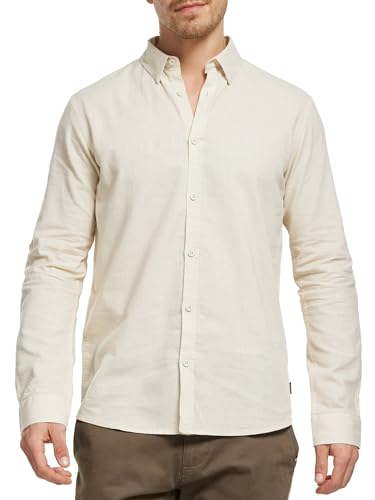 Indicode Herren Brayden Hemd gestreift mit Button-Down-Kragen | Herrenhemd Männerhemd Fog XXL Indicode Herren Brayden Hemd gestreift mit Button-Down-Kragen | Herrenhemd Männerhemd Fog XXL von Indicode